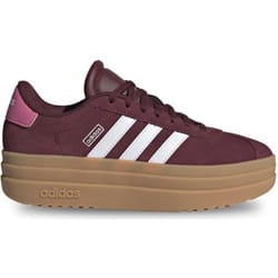 Chaussures pour Fille - ADIDAS - VL Court Bold J - Rouge - Lacets - Synthétique