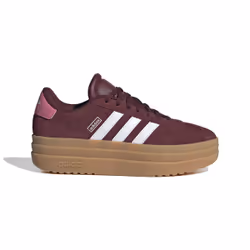 Chaussures pour Fille - ADIDAS - VL Court Bold J - Rouge - Lacets - Synthétique