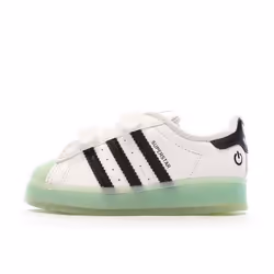 Baskets Blanches Bébé/Enfant Adidas Superstar Led Light