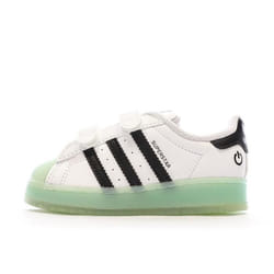 Baskets Blanches Bébé/Enfant Adidas Superstar Led Light