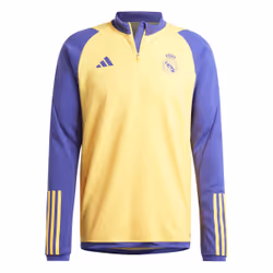 Real Madrid Sweat Training Jaune/Violet Homme Adidas 2023/2024