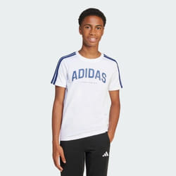 Adidas JI6674_520 chemise et haut Tee-shirt Encolure torsadée Manche courte Coton