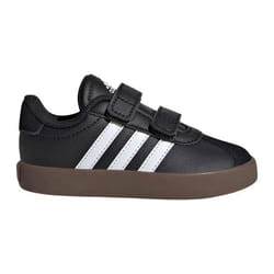 Baskets - ADIDAS - VL Court 3.0 CF - Enfants - Velcro - Cuir synthétique - Semelle caoutchouc