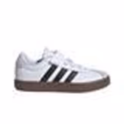 Baskets - Adidas - Sport Vl Court 3.0 El C - Blanc - Cuir - Scratch lacets