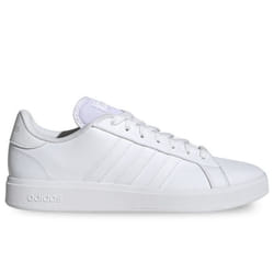 Chaussures - ADIDAS - Grand Court Base 2.0 - Blanc - Synthétique - Lacets