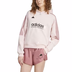 Sweat à Capuche - ADIDAS - Tiro Cut 3-Stripes - Rose - Manches Longues - Col Capuche