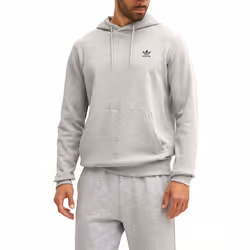 Sweat-shirt à capuche Trèfle Essentials en Gris