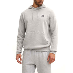 Sweat-shirt à capuche Trèfle Essentials en Gris