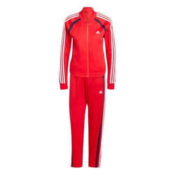 Survêtement Femme - Adidas - Teamsport - Rouge - Manches longues - Adulte