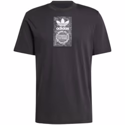 T-shirt Camo Label en Noir