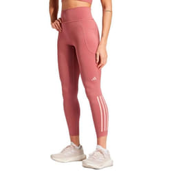 Legging 7/8 3 bandes adidas Daily Run en Rose
