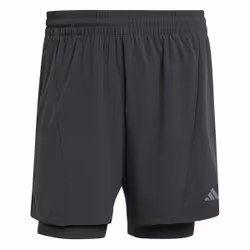 Short deux-en-un Designed for Training Yoga Training en Noir