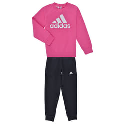 Ensemble bébés molleton Essentials Logo en Rose