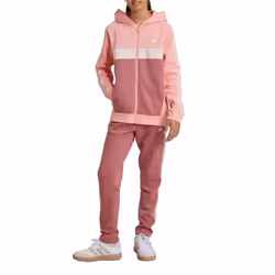 Survêtement Fille - Adidas - Tiberio 3-Stripes - Colorblock Rose - Manches Longues - Respirant
