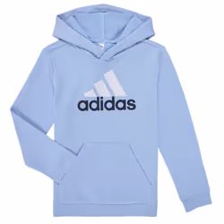 Sweat-shirt à capuche bicolore en coton Big Logo Essentials en Bleu