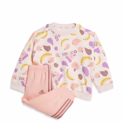 Ensemble sportswear imprimé intégral Essentials Enfants en Rose