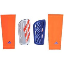 Protège-tibias - ADIDAS - Tiro League - Couleur bleu moyen - Mixte - Blanc/Rouge