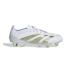 Chaussure Predator Elite Terrain gras en Blanc