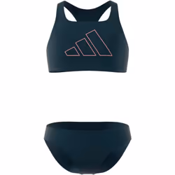 Bikini Performance Big Bars Enfants en Bleu