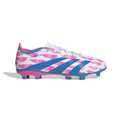 Chaussures de football Blanc/Bleu/Rose Homme Adidas Predator League