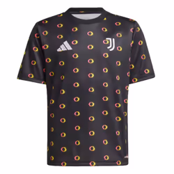 Maillot d'échauffement Juventus Enfants en Noir