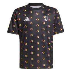 Maillot d'échauffement Juventus Enfants en Noir