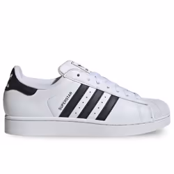 Chaussures - ADIDAS - Superstar II - Unisex - Cuir - Blanc - Plat