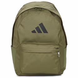 Adidas Classic 3 Bar Logo Backpack Olive Strata