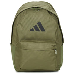 Adidas Classic 3 Bar Logo Backpack Olive Strata
