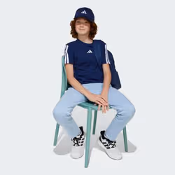 Adidas JD6490_580 chemise et haut Tee-shirt Encolure torsadée Manche courte Coton - Vue supplémentaire 5
