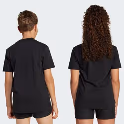 Adidas JC9776_520 chemise et haut Tee-shirt Encolure torsadée Manche courte Coton - Vue supplémentaire 2