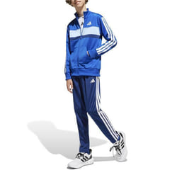 Adidas Survêtement Essentials Tiberio 3-Stripes Tricot Bleu - JC7518