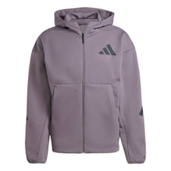 Nouvelle veste de survêtement à capuche entièrement zippée Z.N.E. en Gris - S