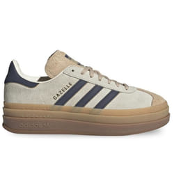 Chaussures - ADIDAS - Gazelle Bold W - Femme - Beige - Lacets - Plat