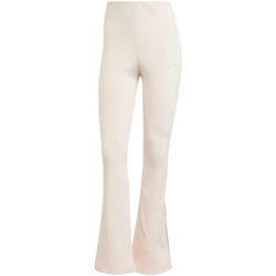 Legging évasé bord-côte en Rose - XS