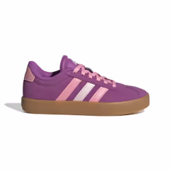 Chaussures pour Fille - ADIDAS - Vl Court 3.0 K - Violet - Lacets - Talon Plat