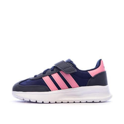 Baskets Marines/Roses Fille Adidas Run 70s