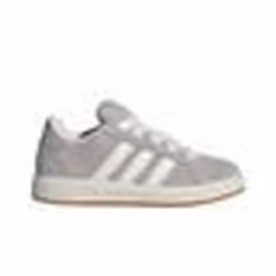 Chaussures pour Enfant - ADIDAS - Grand Court 00S K - Gris - Lacets - Plat