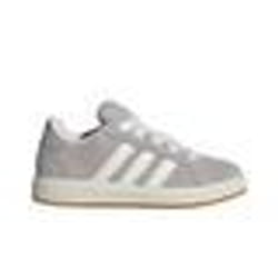 Chaussures pour Enfant - ADIDAS - Grand Court 00S K - Gris - Lacets - Plat