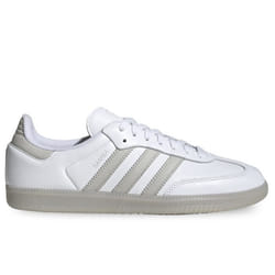 Chaussures - ADIDAS - Samba Og - Blanc - Cuir - Lacets