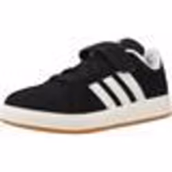 Chaussures pour Enfant - ADIDAS - Grand Court 00S El C - Noir - Lacets - Plat