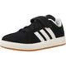 Chaussures pour Enfant - ADIDAS - Grand Court 00S El C - Noir - Lacets - Plat