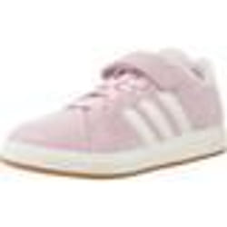 Chaussures pour Fille - ADIDAS - Grand Court 00S El C - Rose - Lacets - Talon Plat