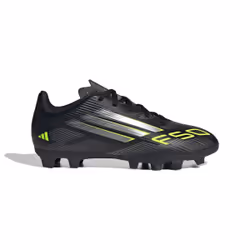 Adidas F50 Club Fg/Mg J Chaussures de football pour Garcon Noir JI0028