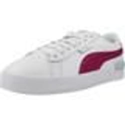 Baskets Blanches/Bordeaux Fille Puma Jada 381990-02