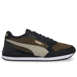 Puma St Runner V4 Suede Chaussures pour Homme Vert 399665-06