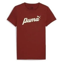 T-shirt fille Puma Ess+ Script Metallic