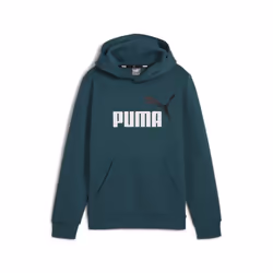 Sweatshirt à capuche bicolore enfant Puma Essentials+ Big Logo - 12 ans