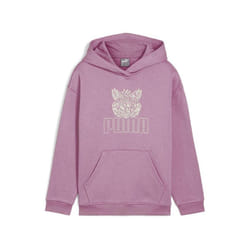 Sweat Capuche Rose Fille Puma Ess+ Tropicat