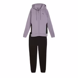 Survêtement Femme - Puma - Classic Hooded - Violet - Manches longues - Adulte